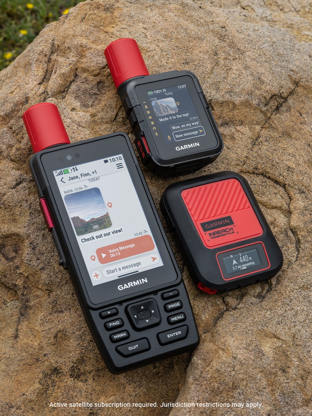 Garmin inReach Mini 3 Plus - dispositivos y estuche